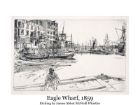 Eagle Wharf, 1859 Etching by James Abbot McNeill Whistler. -  ppt download