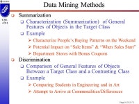 Chaps CSE 4701 Chapters 26, 28 & 29, 6e - 24, 26 & 27 5e Database System Architectures, Data Mining/Warehousing, Web DB Prof.... 