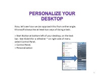 Key features of Windows 7 as used in CIS 121 Introduction to Computer Information Systems ppt download
