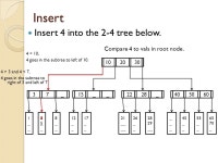 More Trees Multiway Trees and 2-4 Trees. Motivation of Multi-way Trees Main memory vs. disk ◦ Assumptions so far: ◦ We have... 