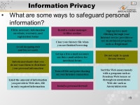 1 Pertemuan 11 Understanding Computers Privacy & Health Concerns Matakuliah: J0282 / Pengantar Teknologi Informasi Tahun: 2005... 