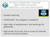 A COLLABORATION EPCC ESL Credit EPCC Workplace Literacy Far West Adult Education Consortium Fred Anaya Michelle Aube-Barton... 