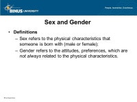 Jender, kesopanan, dan stereotip Pertemuan 11 Matakuliah: G0362/Sociolingustics Tahun: ppt download