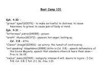 Boot Camp 101 (Pack Up & Ship Out Your Civies- Put On Your Uniform!) New Year ppt download