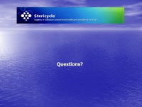 Derek Ho RCMP 12/09/2004 Recommendation: Hold. STERICYCLE is… a regulated medical waste management company whose services and... 