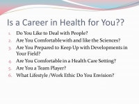 OVERVIEW OF THE HEALTH PROFESSIONS Amy B. Leddy, Health Professions Advisor 213 Whitmore Lab Penn State ppt download