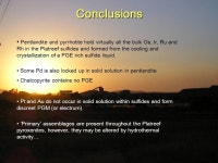 Where are all the PGEs in the Platreef? The use of Laser Ablation ICP-MS in revealing trace element mineralogy David Holwell 1,2... 