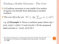 Using Dialogue Games to Form Coalitions with Self-Interested Agents Luke Riley Department of Computer Science University of... 