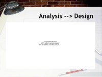 Design Dan Fleck CS 421 George Mason University. What is the design phase? Analysis phase describes what the system should do... 