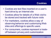 CHAPTER 4 Marketing Information and Research: Analyzing the Business Environment Off-line and Online M A R K E T I N G. -  ppt... 