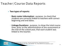 Presented by Helene Karo February 8, 2013 Robert E. Lupinskie Center for Curriculum, Instruction and Technology Student Support... 
