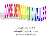 Examples from Grade 5 McLaughlin Elementary School Muskegon Public Schools. -  ppt download