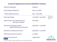 1 Austin Elementary Replacement School Update March 18, ppt download