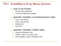 INPE Advanced Course on Compact Objects Course IV: Accretion Processes in Neutron Stars & Black Holes Ron Remillard Kavli Center... 