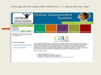 test/assessments using the Georgia Online Assessment System (GOAS) Created by: Ruben Barkley MEDT 7461 University. -  ppt download