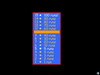 runs! 90 runs 80 runs 70 runs 60 runs 50 runs 40 runs 30 runs 20 runs 10 runs 5 runs 4 runs 3 runs 2 runs 1 run. -  ppt download