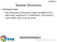 M Entry M – Describing Groups and Arrays Part of Task Group M 4443 – Multiplication Arrays PowerPoint. -  ppt download