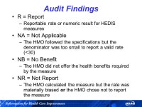 Presented by: Wendy Talbot, MPH, CHCA January 16, 2008 Overview of 2007 Performance Measure Validation Findings and HEDIS... 