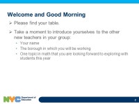 From Answer Finding to Doing K–5 Mathematics Breakout Session Introduction to Professional Learning for New Teachers August 24... 