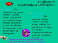 Chapter 14--Agency Actual v. Apparent Actual v. Apparent Express v. Implied Express v. Implied Employees/Independent Contractors... 