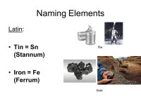 Chapter 4 Periodic Table of Elements Assign #40 pts. -  ppt download
