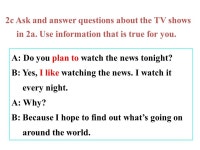 Unit 5 Do you want to watch a game show?. Free talk Do you like watching TV? What is your favorite TV show? 电视节目. -  ppt... 