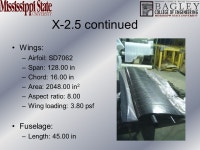 2007 AUVSI Undergraduate Student UAS Competition Mississippi State University March 23, ppt download