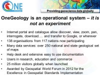 Providing geoscience data globally State and development prospects of the international project OneGeology in Eurasia Marko Komac... 