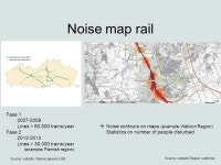 1 Noise and rail What about Belgium ? Martine Serbruyns Federal Public Service Mobility and Transport Brussels - 28 april ppt... 