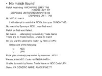 Matching to National Drug File Pharmacy Data Management (PDM) Urban Health Programs August ppt download