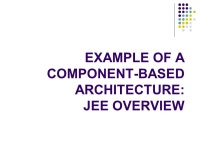 1 Aside: Java standards process Sun’s original church and state model (now Oracle!) Church: Java community process State: Sun... 