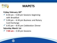 Mid-Atlantic President-elect Training Seminar (MAPETS) Pre-PETS Session District 7430 Pre-PETS| ppt download