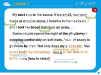 Lesson 7 Enjoying My Life in Korea 1 P.193 L.1~4 3 P.193 L.11... 7~10 7 P.195 L.1~6 6 P.194 L.8~14 12 P.197 L.10~17 11 P ppt download
