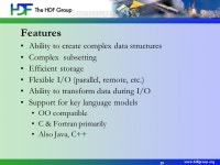 1 Overview of HDF5 HDF Summit Boeing Seattle The HDF Group (THG) September 19, ppt download