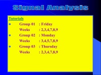 Lecturer: Dr. Peter Tsang Room: G6505 Phone: Website:  Files: SIG01.ppt, SIG02.ppt, -  ppt download