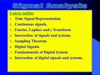 Lecturer: Dr. Peter Tsang Room: G6505 Phone: Website:  Files: SIG01.ppt, SIG02.ppt, -  ppt download