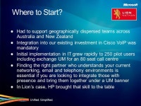 Unified Communications Launch Paul Grady Regional Director Unified Communications EPS, APAC, Japan & Greater China Microsoft... 