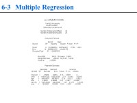 6-3 Multiple Regression Estimation of Parameters in Multiple Regression. -  ppt download