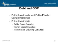 FISCAL POLICY, DEFICITS AND DEBT Pertemuan 9 Matakuliah: J0594-Teori Ekonomi Tahun: ppt download
