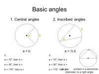 Aim: How do we find angle measurements inside and outside of circles? Do now: A security camera located at point S views part of... 