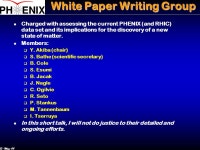 15-May-04 PHENIX Highlights and Discoveries W.A. Zajc for the PHENIX Collaboration ( this talk available at -  ppt download
