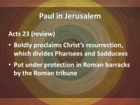 The Sure Triumph of God’s Kingdom Acts 23:12 – 24: ppt download
