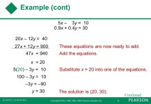 제곱하라힐즈 | Copyright © 2012, 2009, 2005, 2002 Pearson Education, Inc. Section 4.4 Review of Methods for Solving Systems of Equations....