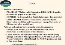 TEMIS user workshop, Frascati, 8-9 October 2007 Tropospheric Formaldehyde (CH 2 O) from Satellite Observations. Isabelle De Smedt... 