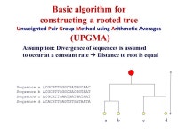 1 Summary on similarity search or Why do we care about far homologies ? A protein from a new pathogenic bacteria. We have no idea... 