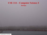 French Territory of St. Pierre CSE 114 – Computer Science I Arrays. -  ppt download