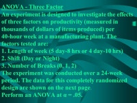 Chapter 11 Multifactor Analysis of Variance. -  ppt download