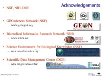 SEEK meeting, UCSB, 10/22-26/2003 Towards Scientific Workflows Based on Dataflow Process Networks (or from Ptolemy to Kepler)... 