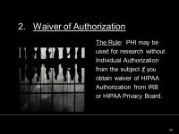 1 HIPAA’s Impact on Research and Clinical Trials Tom Merchant... , Nixon Peabody LLP The PharmaCongress Philadelphia, -  ppt... 