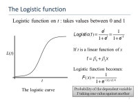 Logistic Regression Debapriyo Majumdar Data Mining – Fall 2014 Indian Statistical Institute Kolkata September 1, ppt download